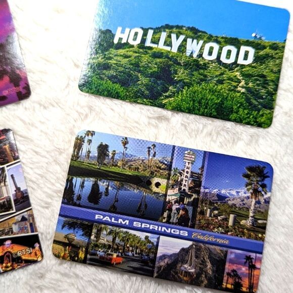 NIB - (Qty 4) Playing Cards - Las Vegas - Hollywood - Palm Springs - Picture 9 of 10